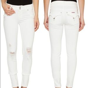 HUDSON Collin Ankle Skinny - Distressed White